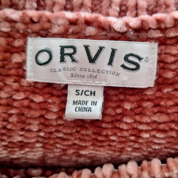 Orvis Chenille Knit Sweater Size S/CH - Picture 8 of 8